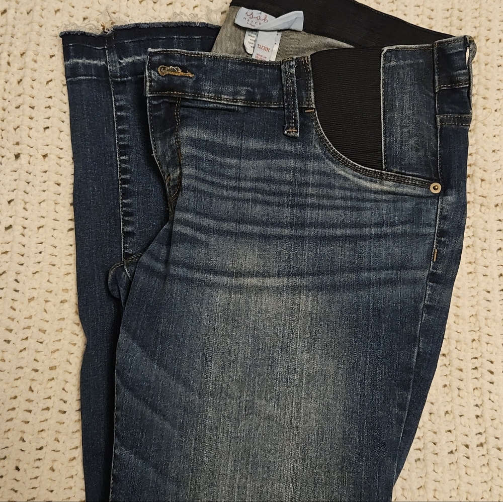 Bootcut maternity jeans